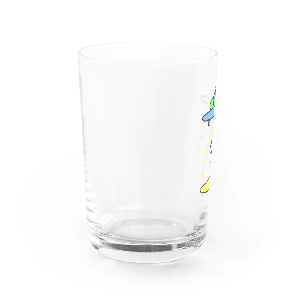 🍙猫かぶりさんのおうち🍙のキャトルミューティレーション猫かぶりさん Water Glass :left