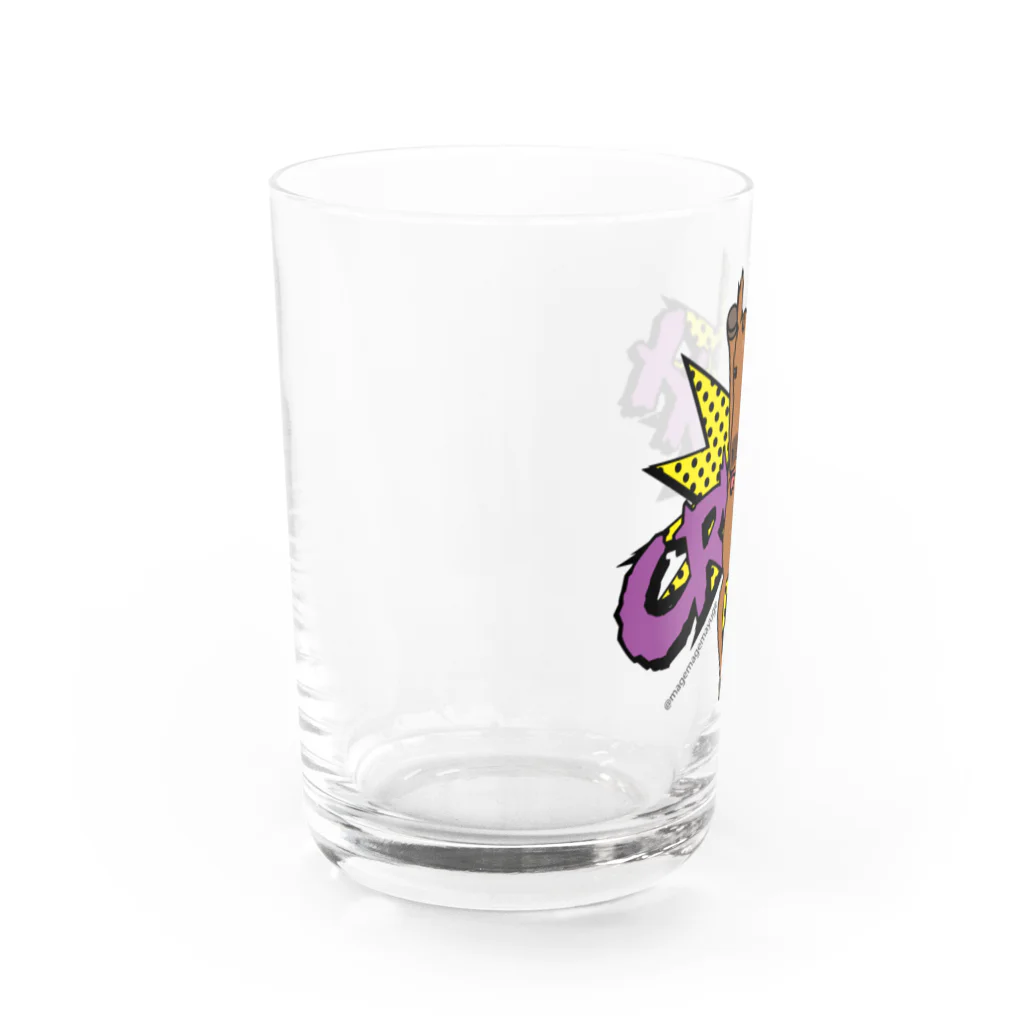 ウッチー組のあばれ馬クラッシュ Water Glass :left