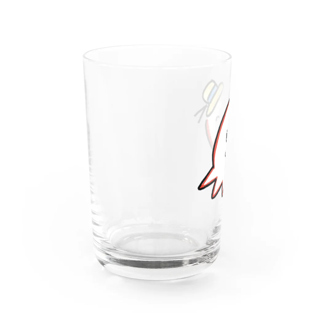 びろひんのお店の紳士なたこ Water Glass :left