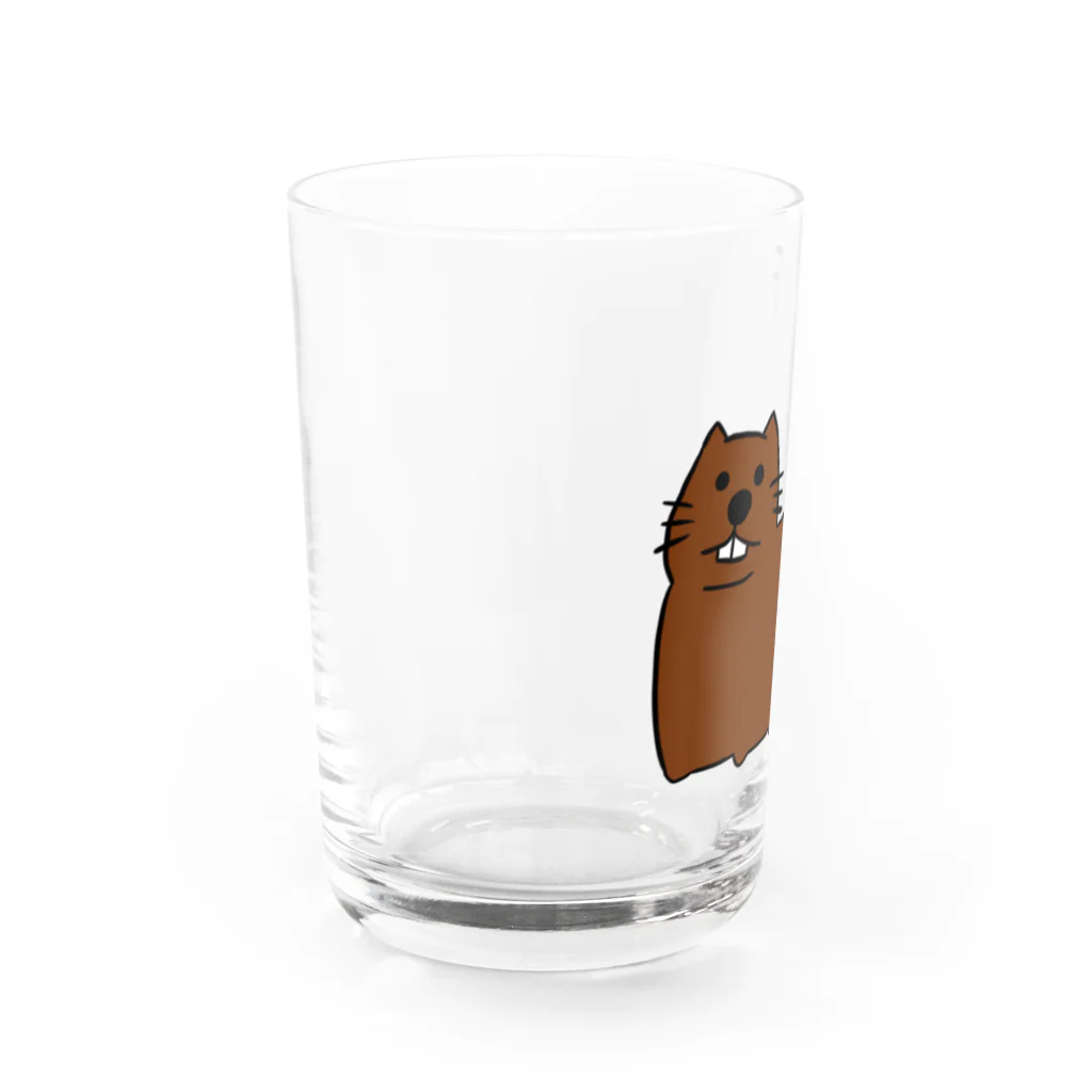 なまこ屋さんのお注射ウォンバット Water Glass :left