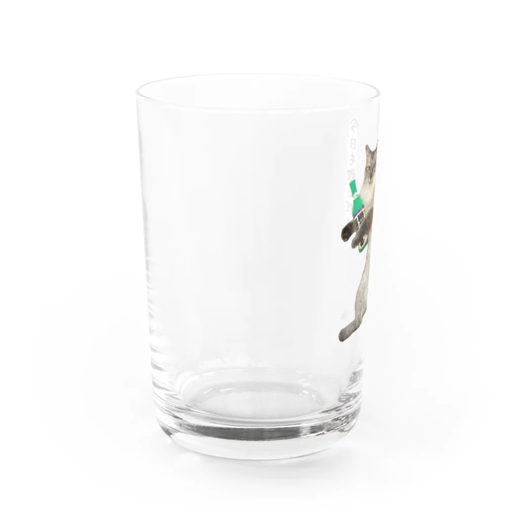 m_fujitaの飲兵衛ルーくん Water Glass :left