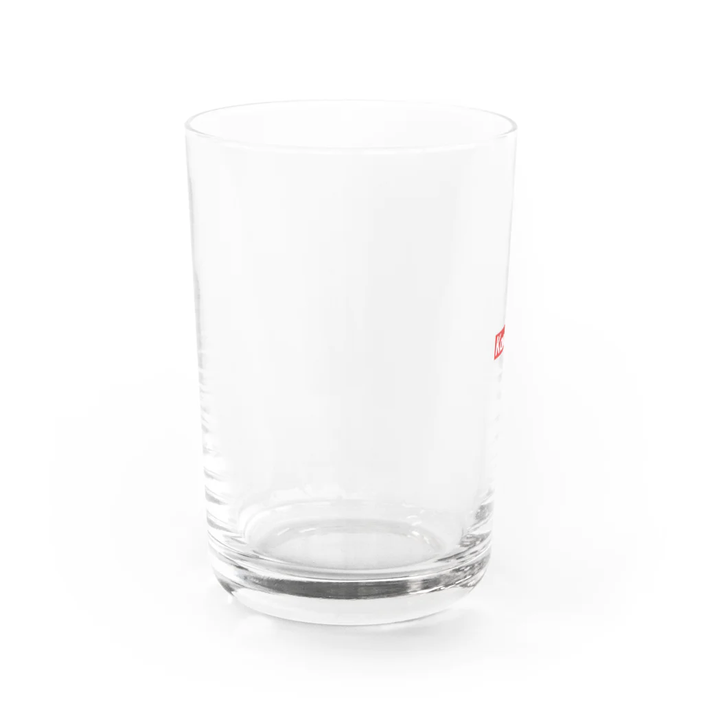 HEYSHOPS369MANのKamata box logo Water Glass :left