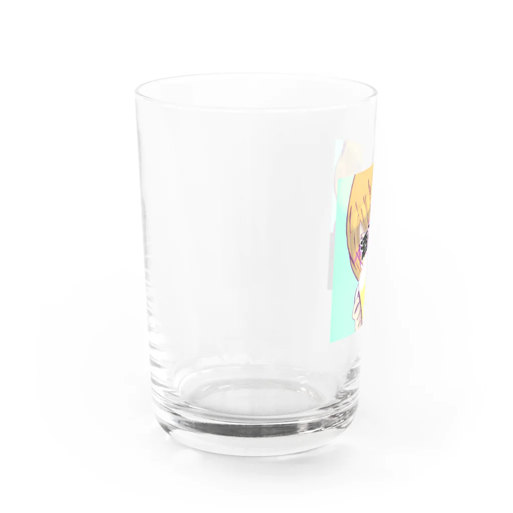 PomPomの匿名酒クズ奴 Water Glass :left