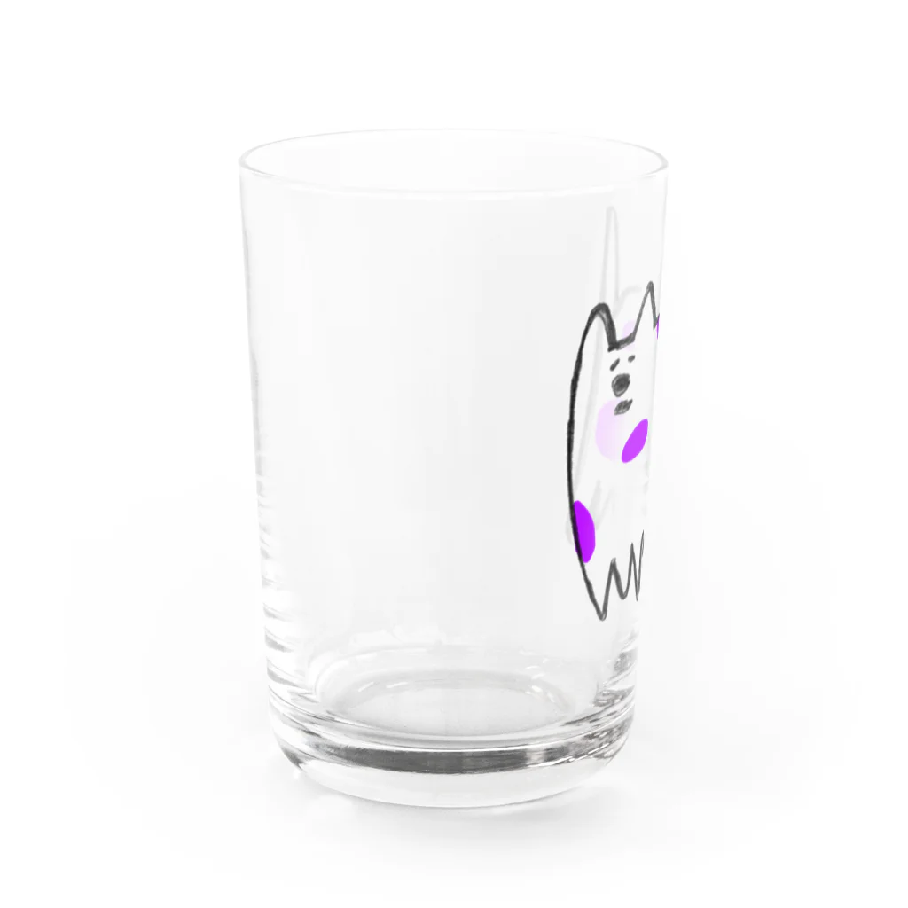 えんがわのあしねこ「うし」 Water Glass :left