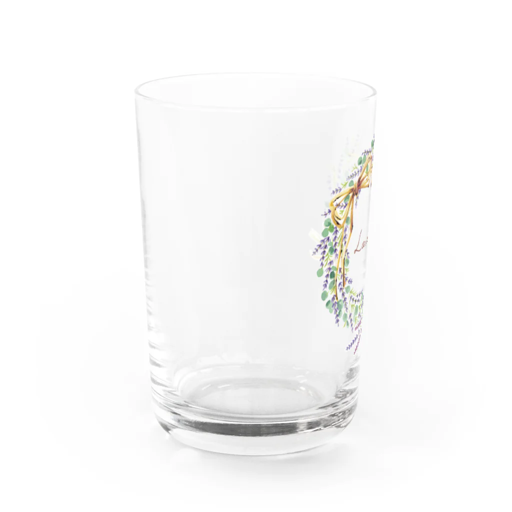 SUI_SAIの癒しのラベンダー Water Glass :left