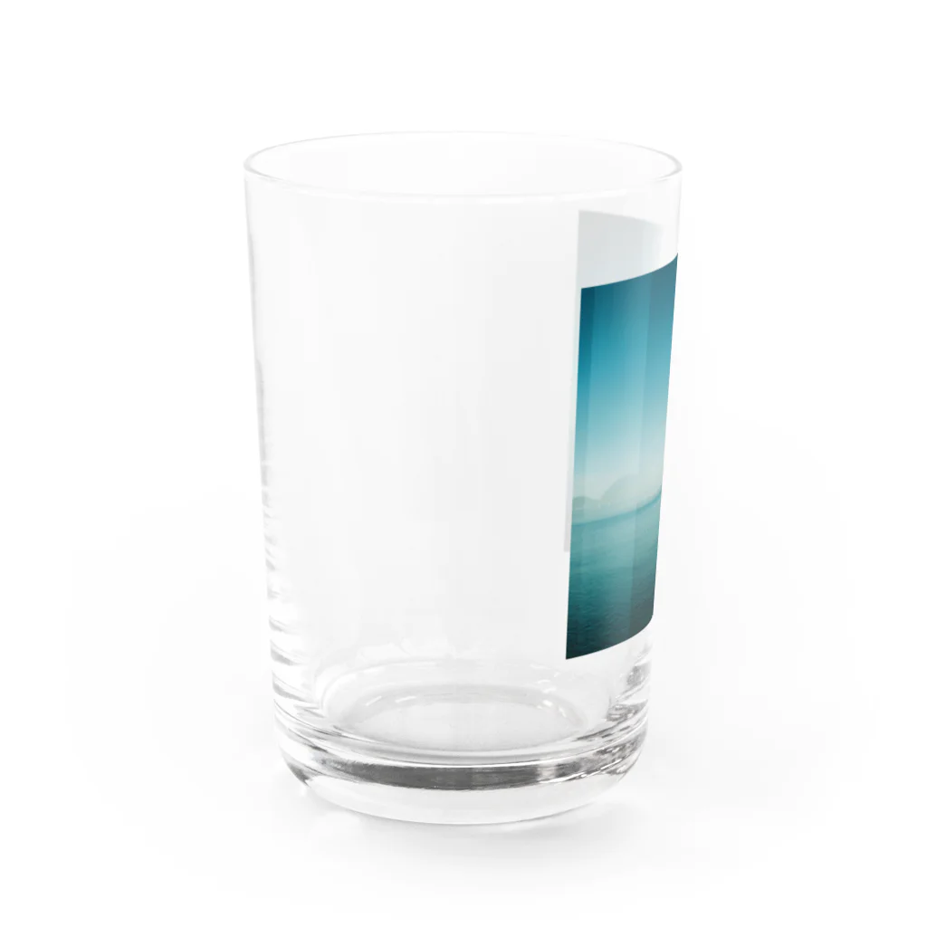 xxx。のBlue jean* Water Glass :left
