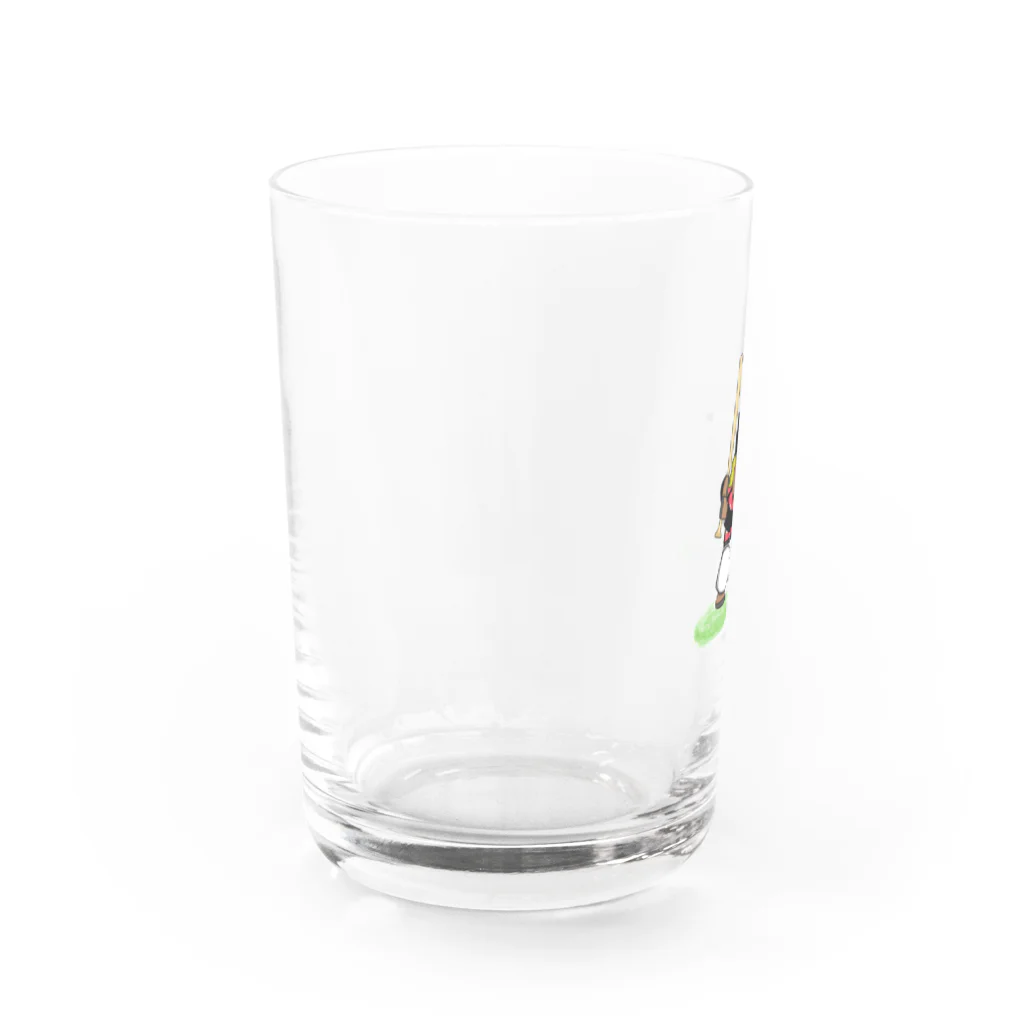 Falcon Punch Official Storeの頼れる4番　フランクくん Water Glass :left