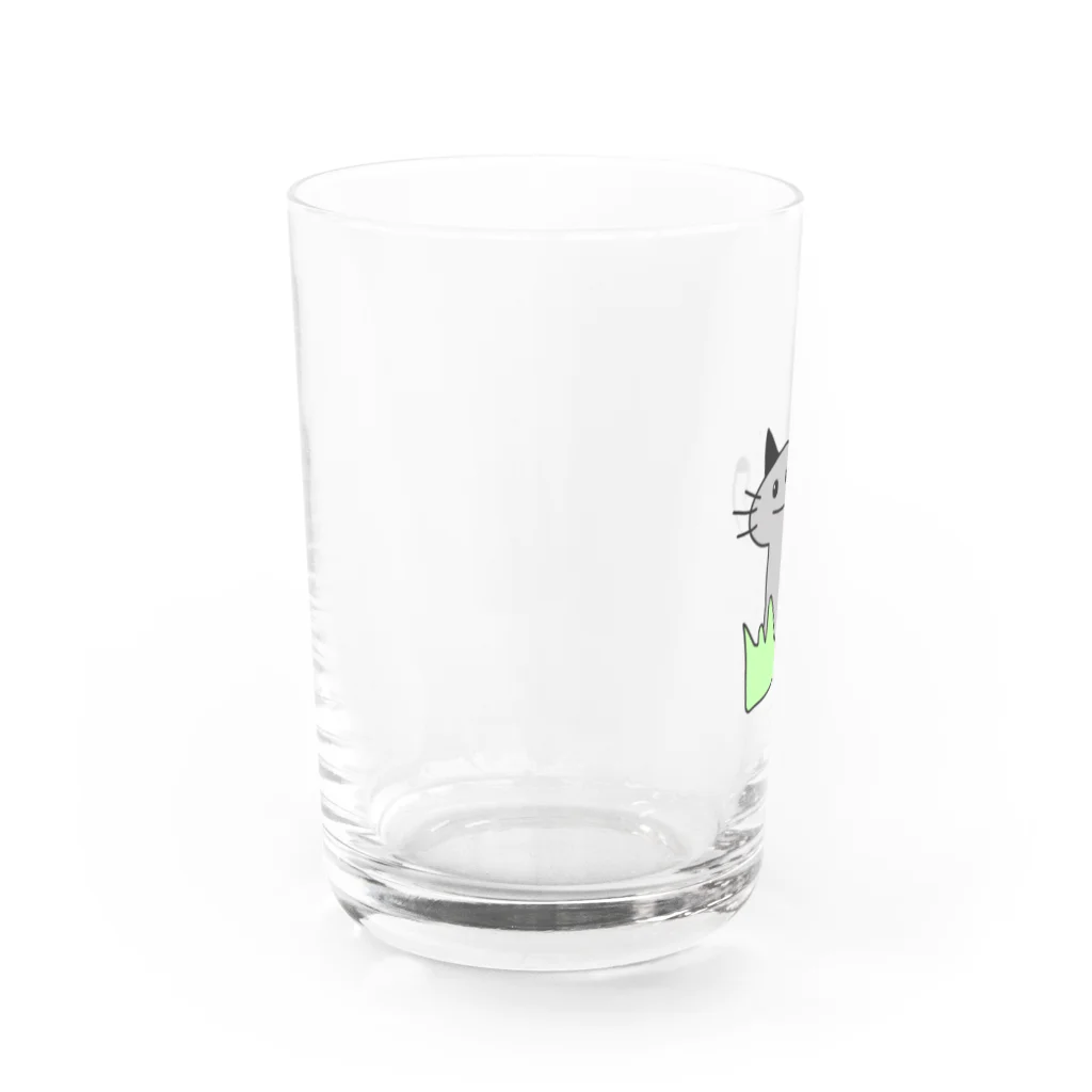 SOKYUの草猫。 Water Glass :left