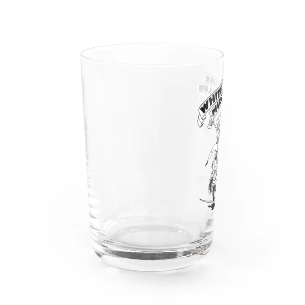 nidan-illustrationの"WHITE MUSTACHE CLUB"(タイトルなし)) Water Glass :left