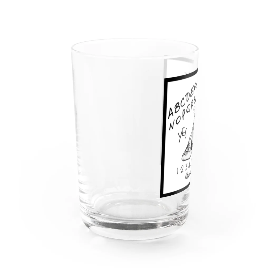 SumiReのウィジャボード　Ouija　白 Water Glass :left