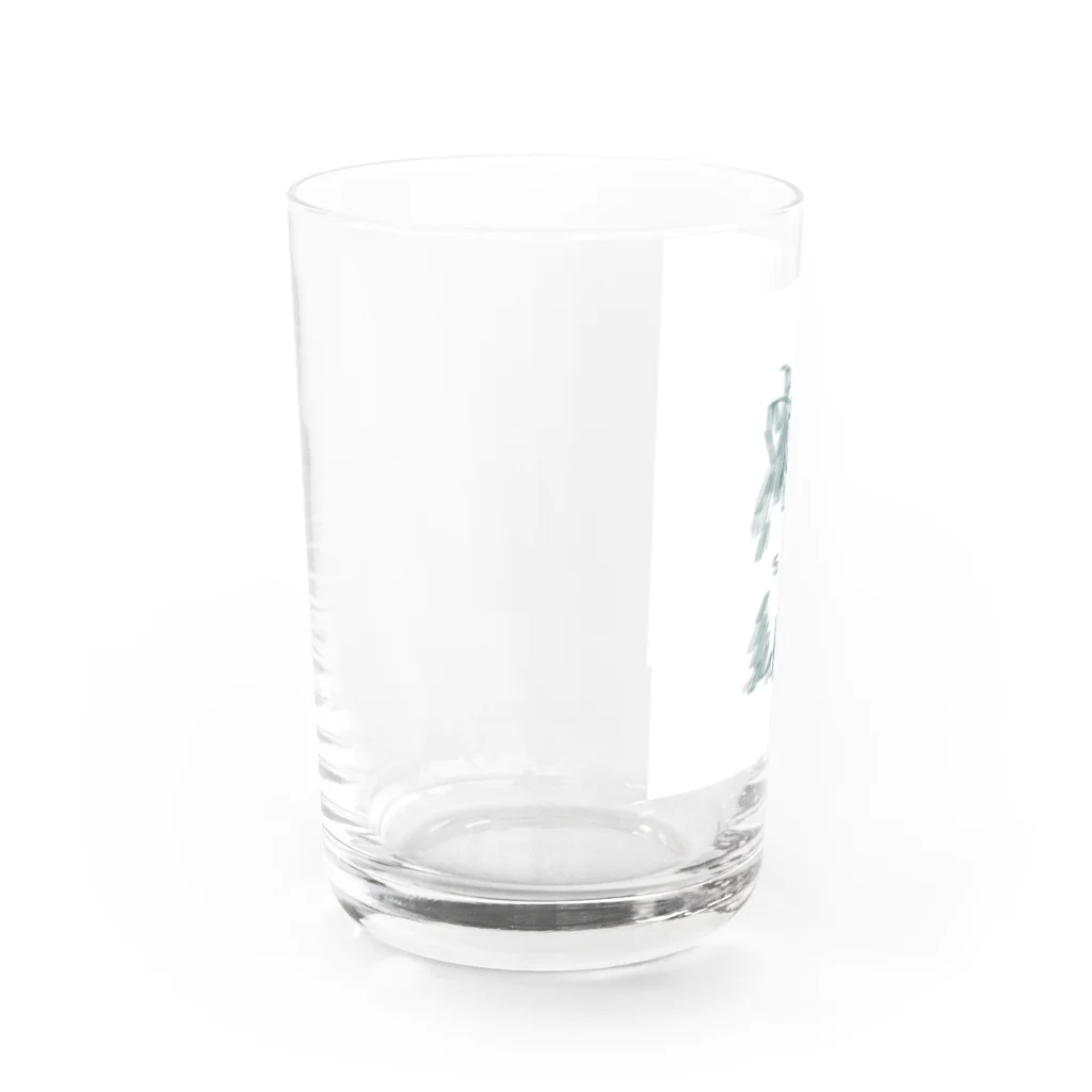 おもちちゃんのねこちゃん Water Glass :left