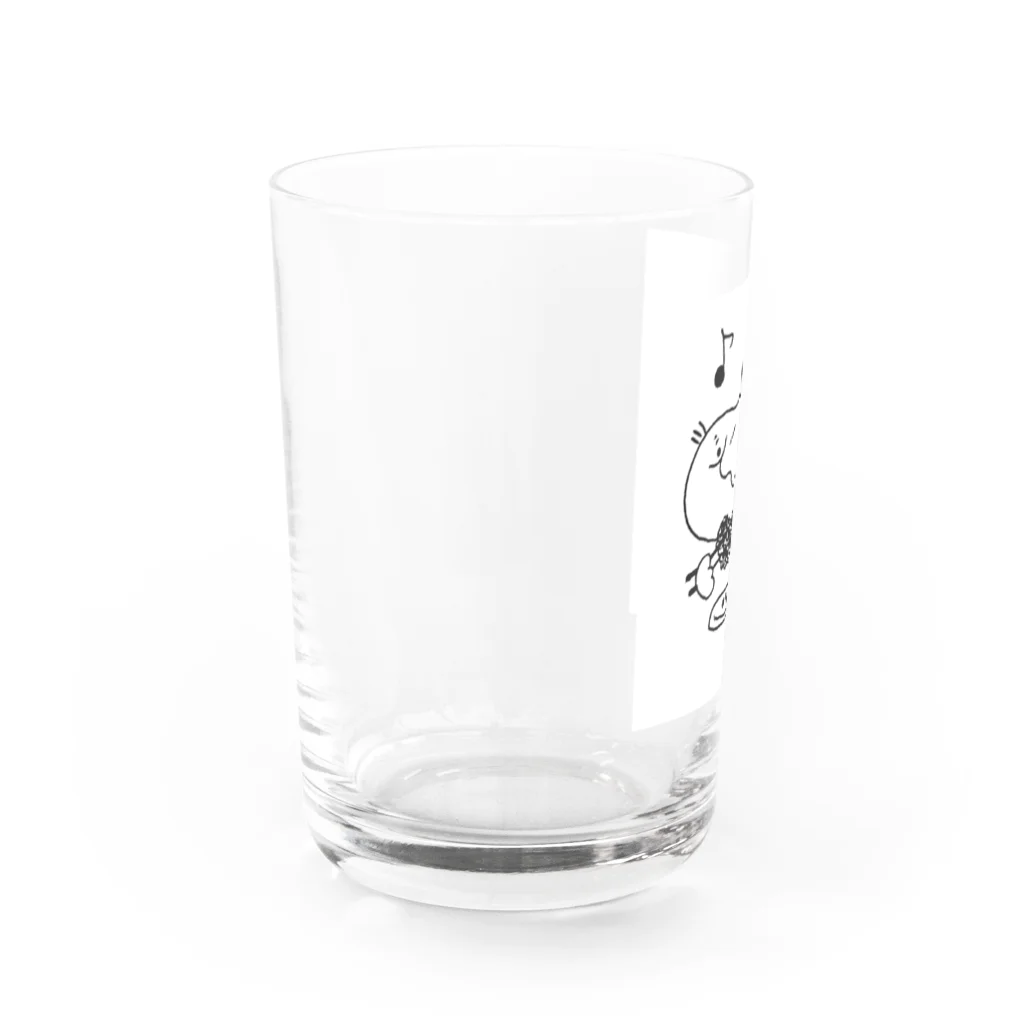 ふたごねこのふたごねこ　おはぎ Water Glass :left