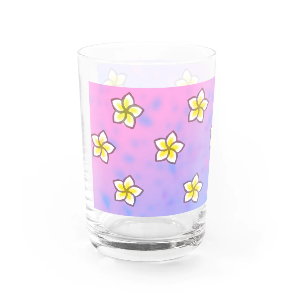 LiNKaGeのPlumeria Water Glass :left