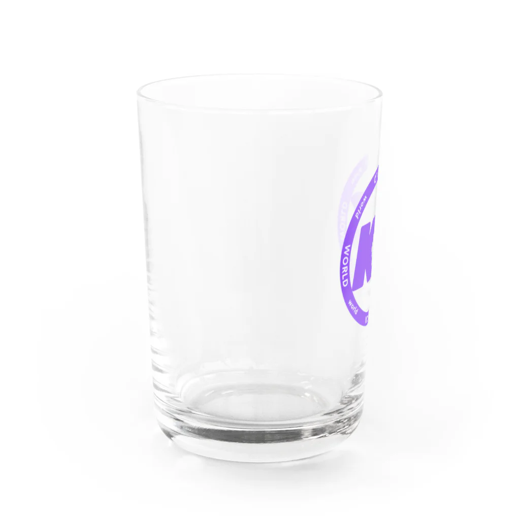 KCWORLD ᵃⁿᵈのKCWORLD round'ver Water Glass :left