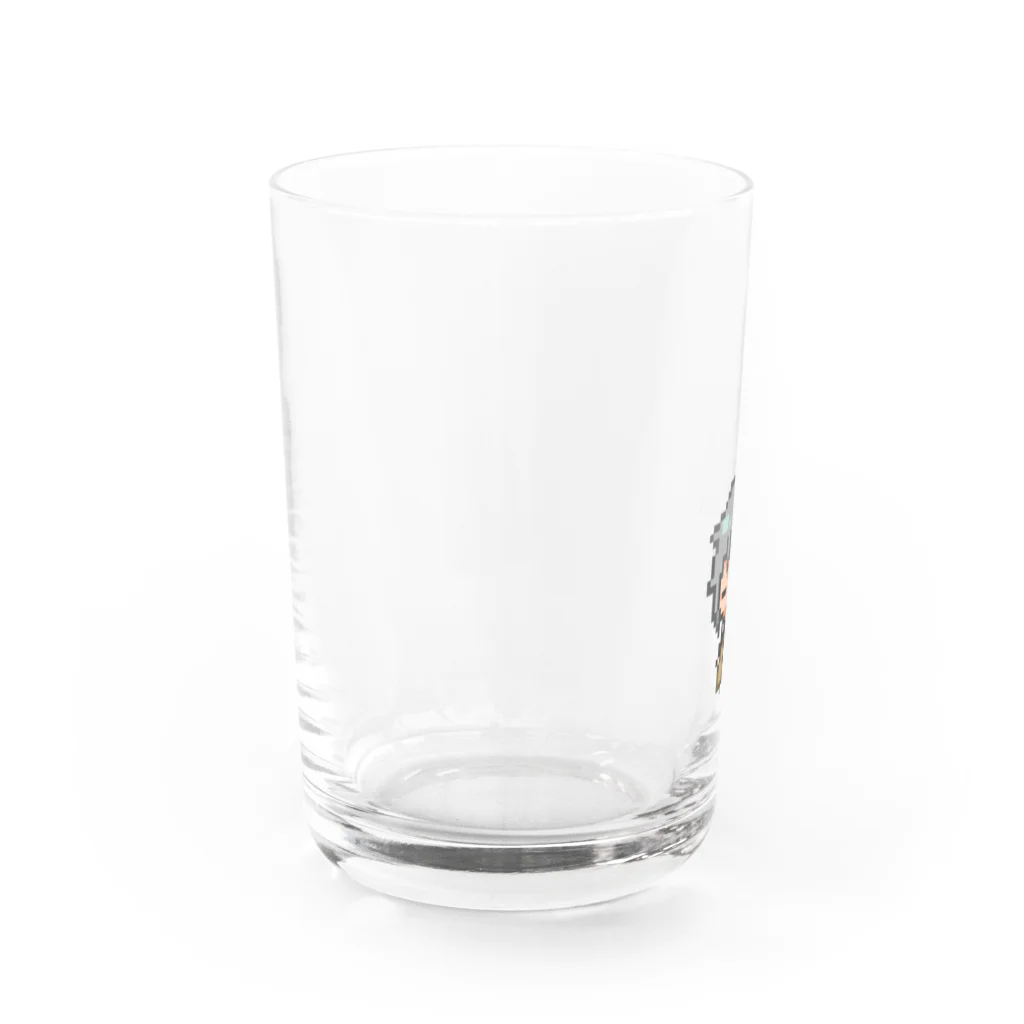 まけまけいっぱいのくろばさん Water Glass :left