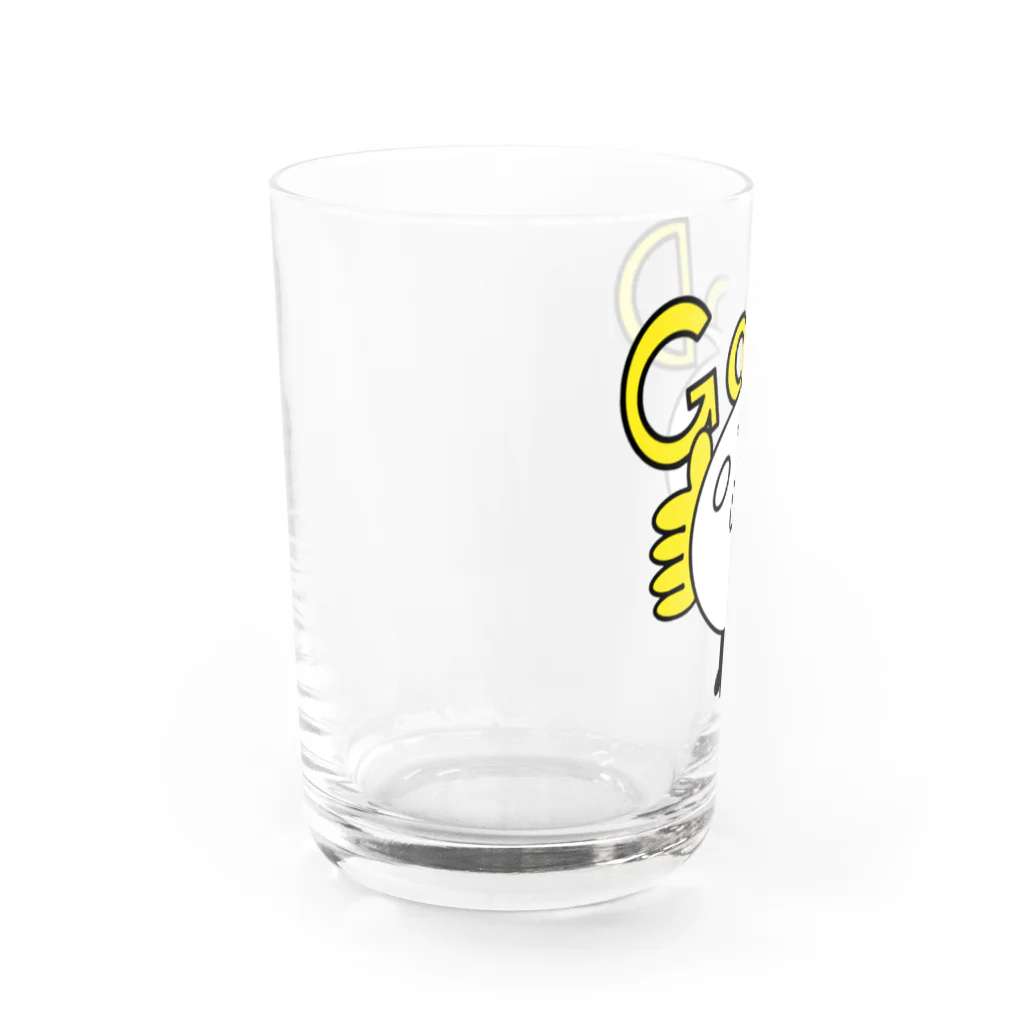 ニホンアシくんの隠れ家のニホンアシくん：GOOD Water Glass :left