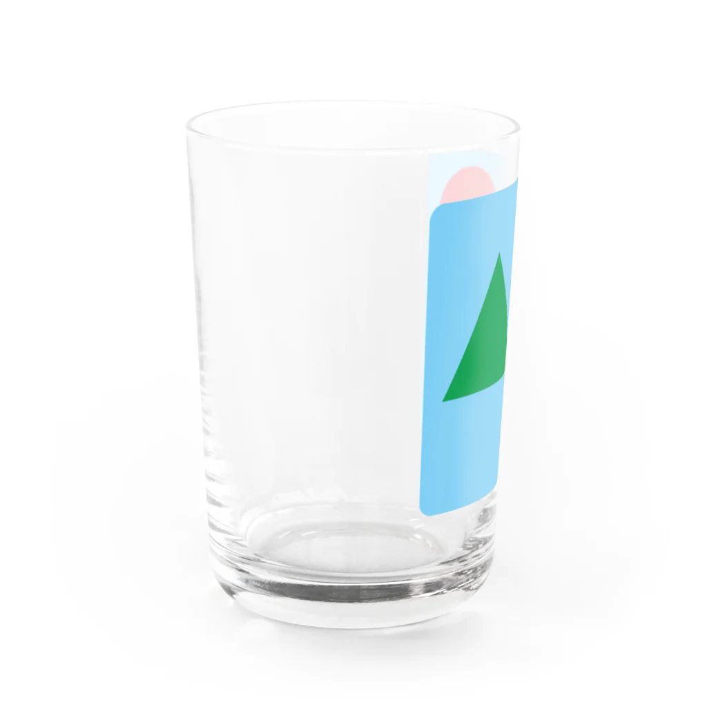 NJima_design_companyのday time Water Glass :left