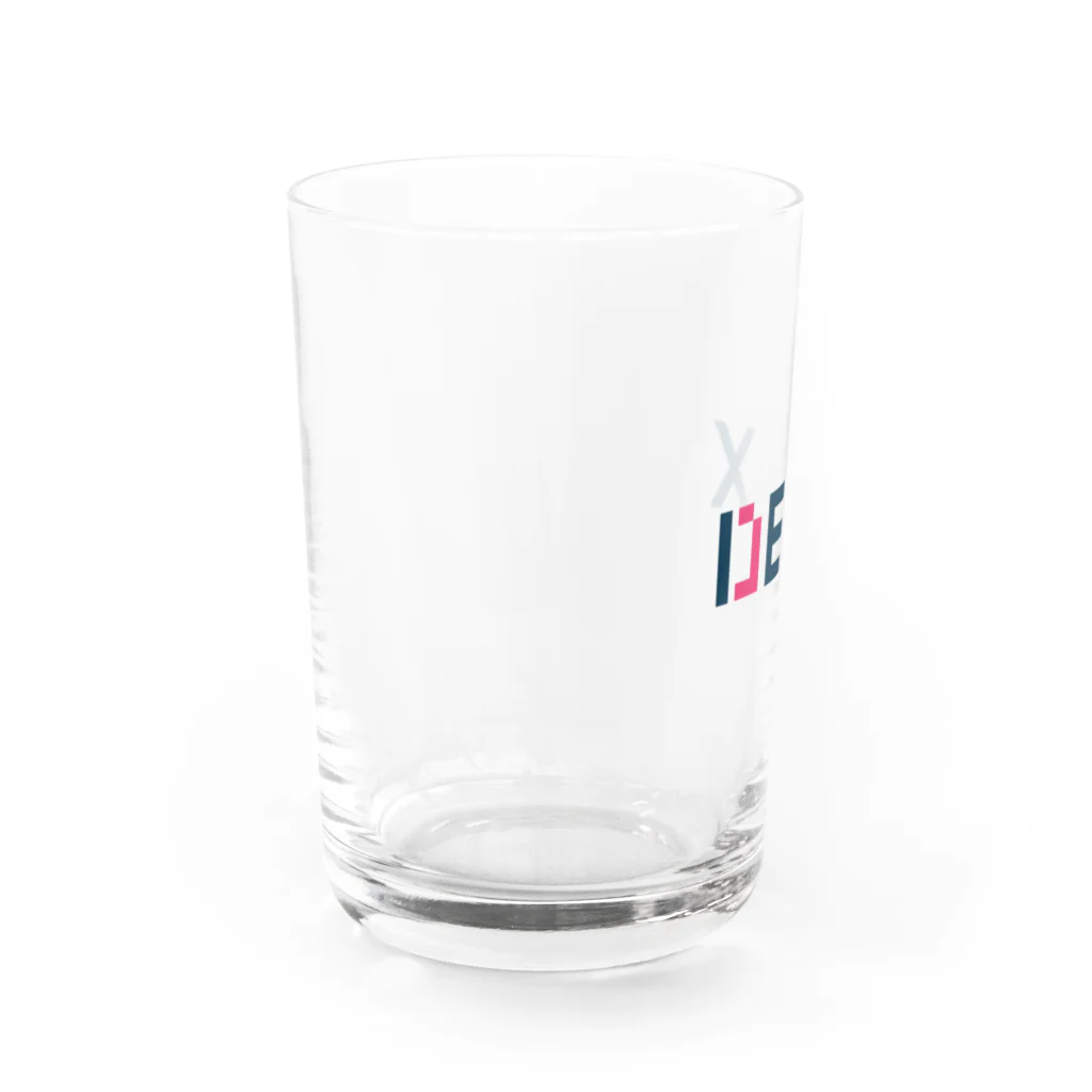Rige-lllの『DEUX』ロゴグッズ Water Glass :left