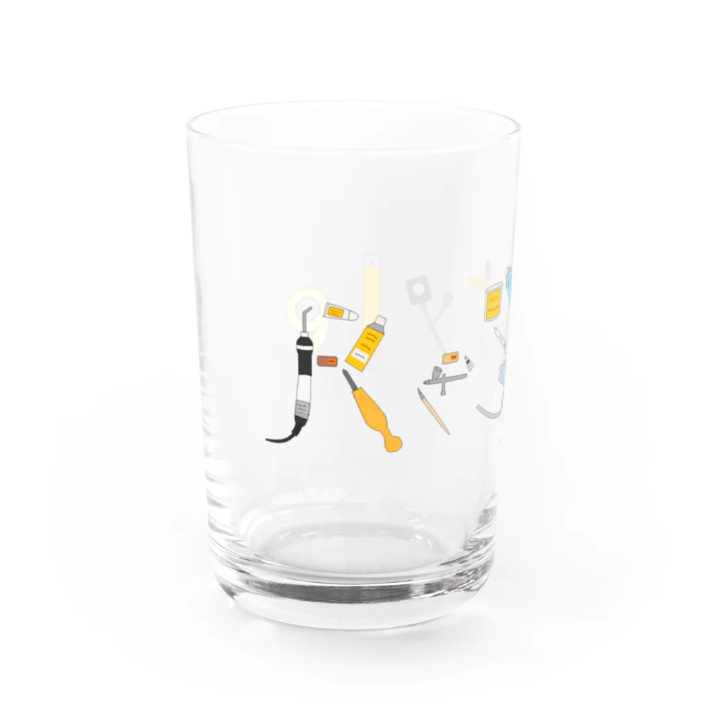 Restyleストアのコップ(カラー) Water Glass :left