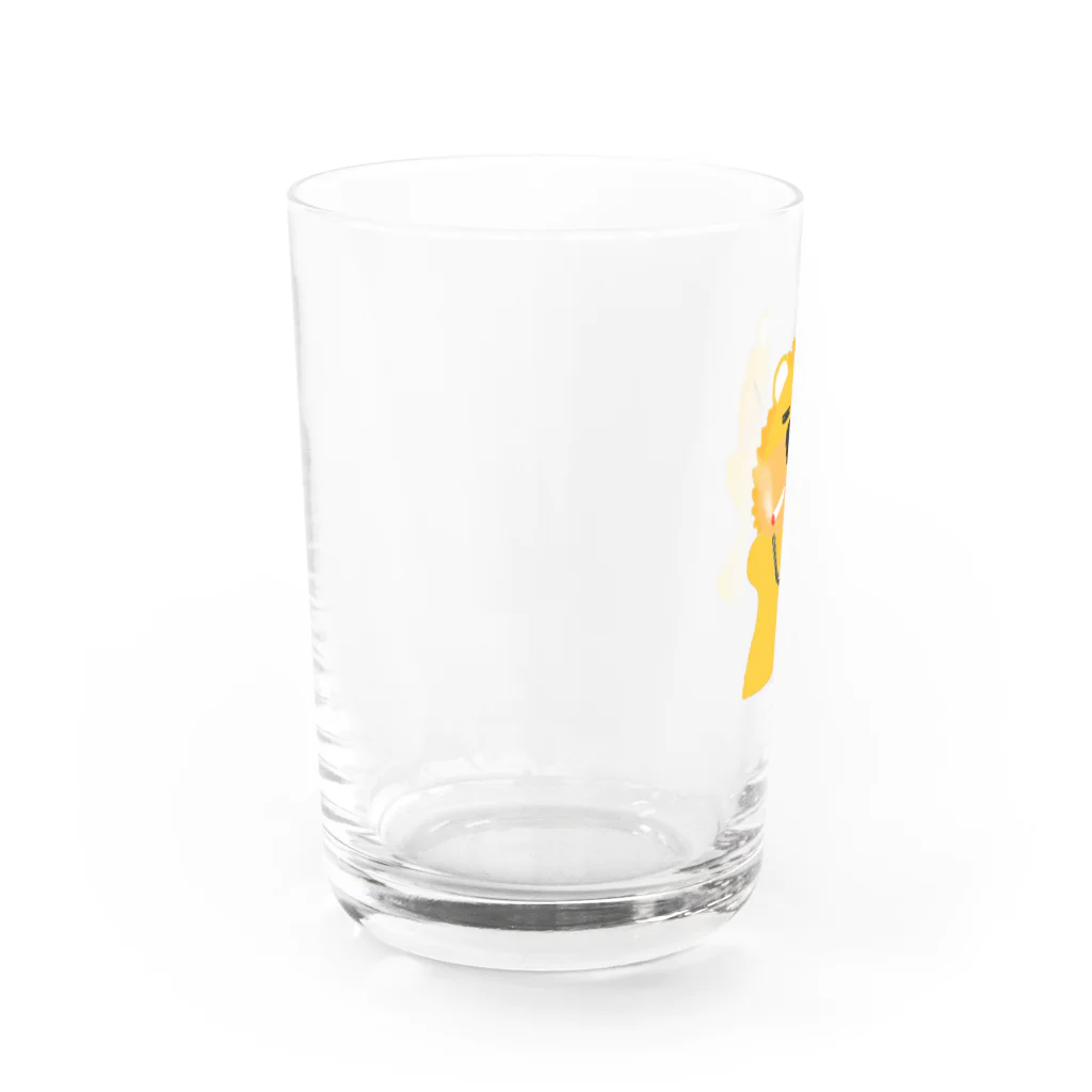 本舗田中ボーのやさぐれボーちゃん Water Glass :left