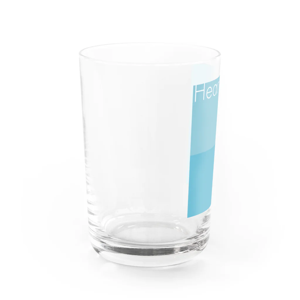 yukaina_yukariのHeart & Half ハート Water Glass :left