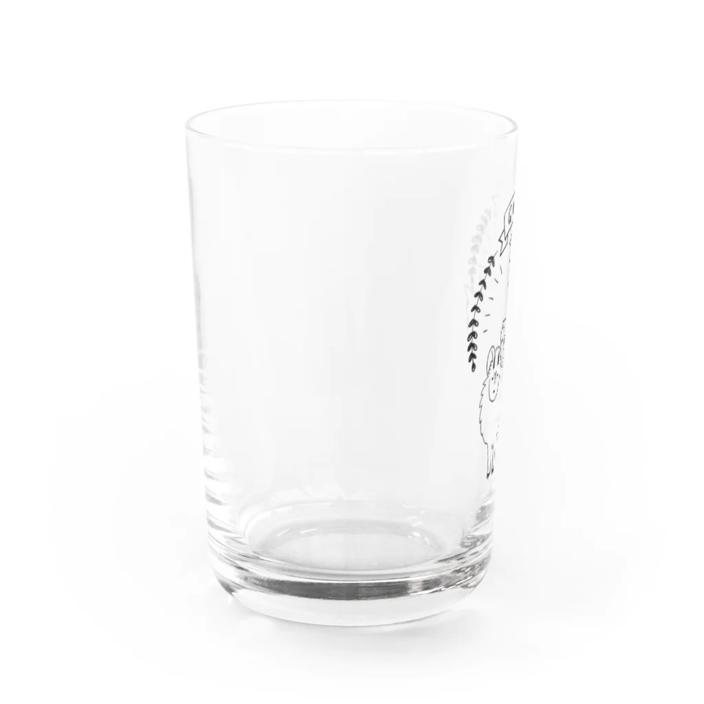 ミスジのお店の4柱のブレーメン Water Glass :left