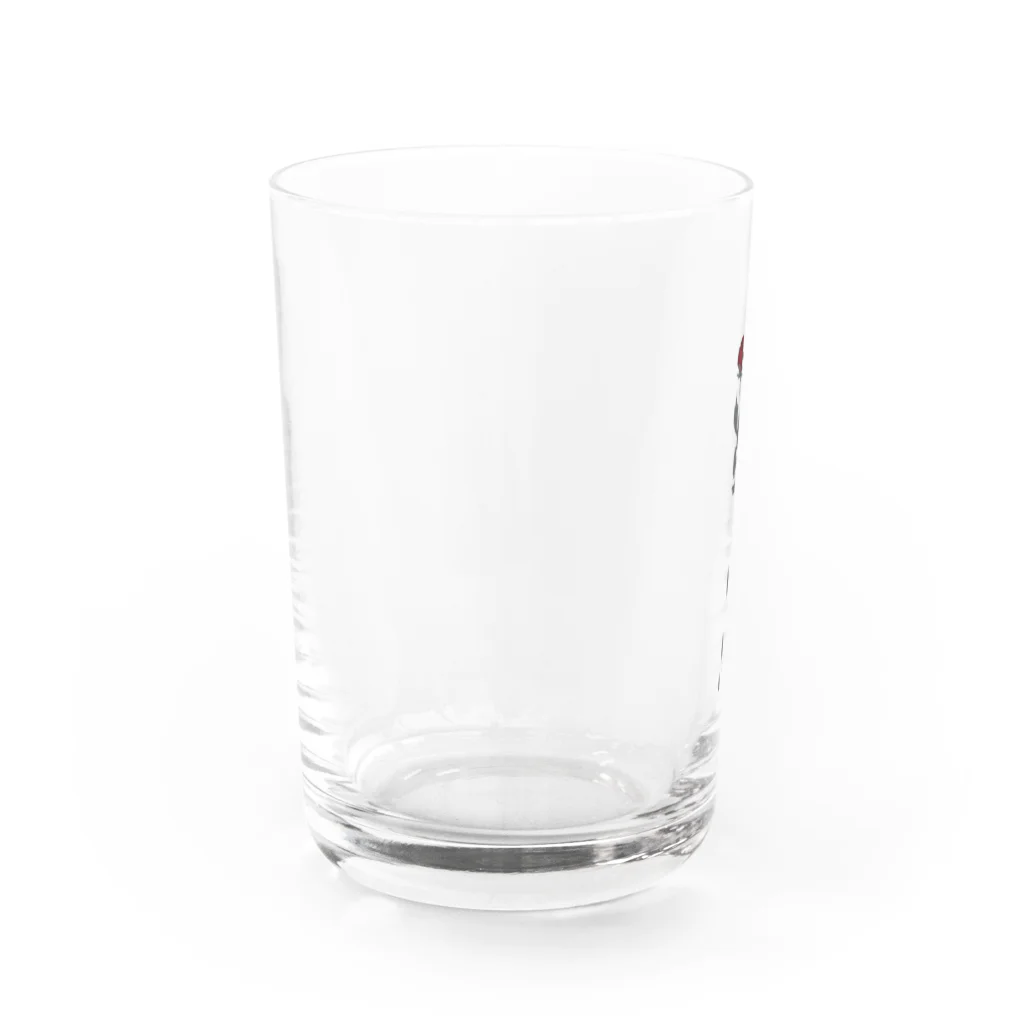 nulのrose (dry) Water Glass :left
