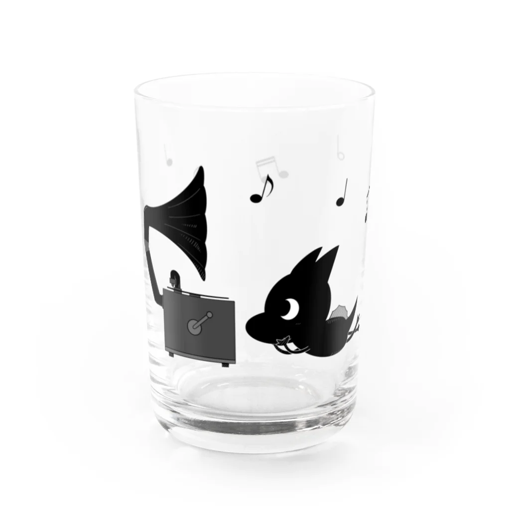 Autumn_Flocksのスピナのグラス（デザインB） Water Glass :left