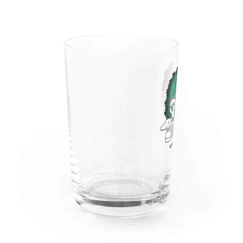 nya-mew（ニャーミュー）のミューゲイザー#2 (meowGAZER#2) Water Glass :left