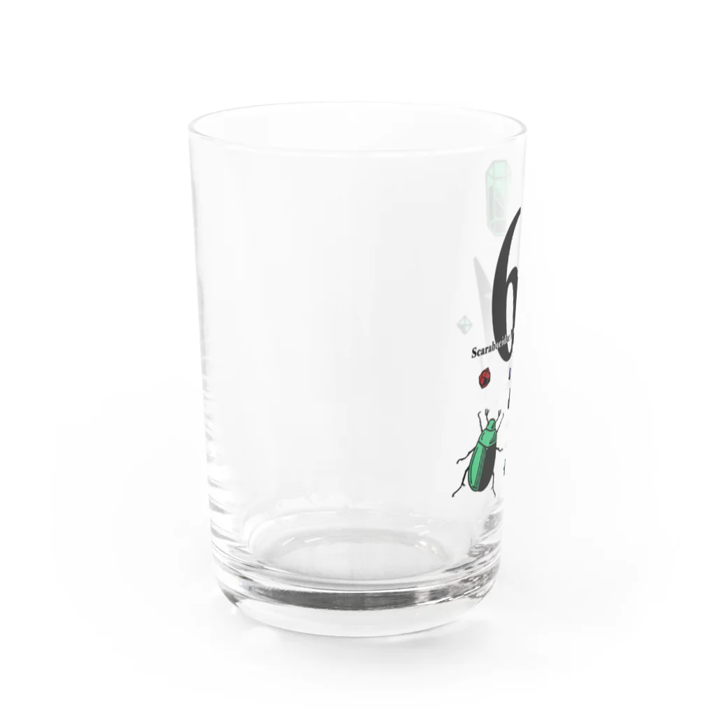 Alba spinaの黄金虫 鉱物 Water Glass :left