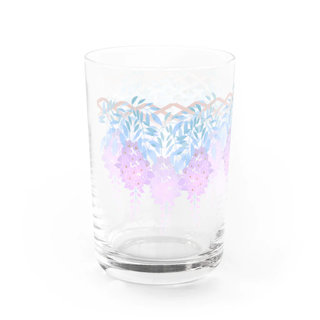 ふたつき堂の霞藤棚 Water Glass :left