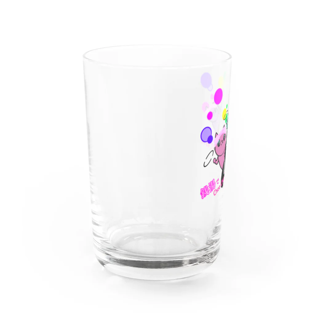momolove の銭湯でChoo Choo TRAINやってみた Water Glass :left