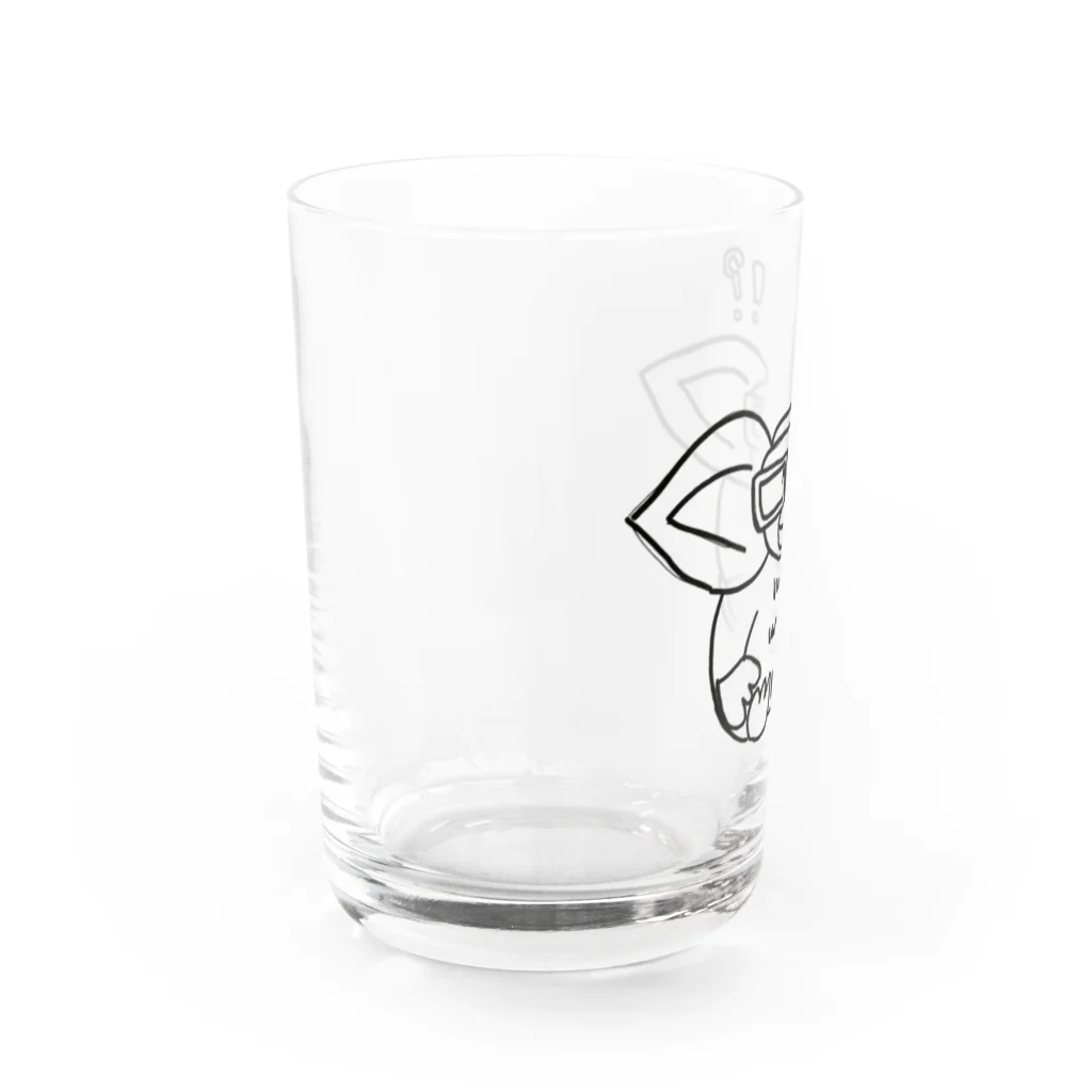 とっこのサングラスさん Water Glass :left