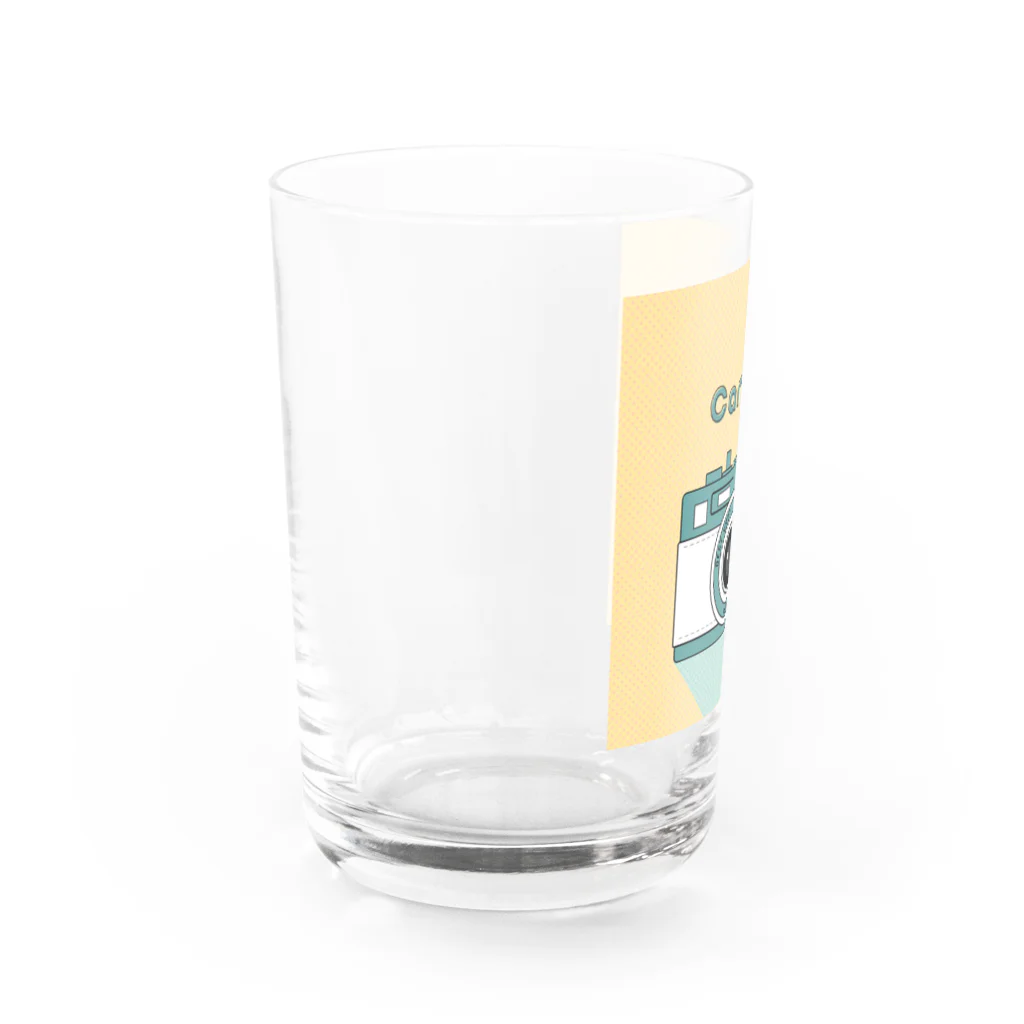 黒眼鏡の趣味絵のcamera Water Glass :left