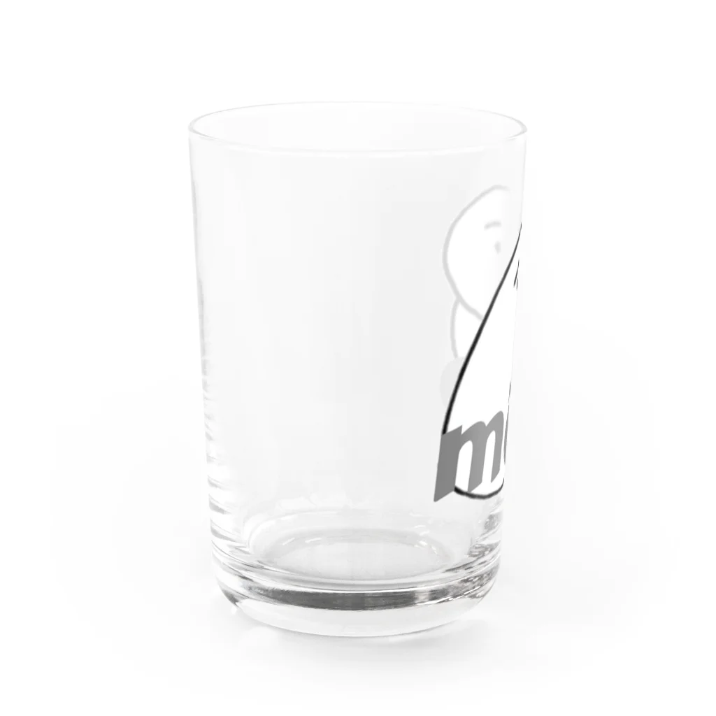 なすのナス茄子のmooんすたー Water Glass :left