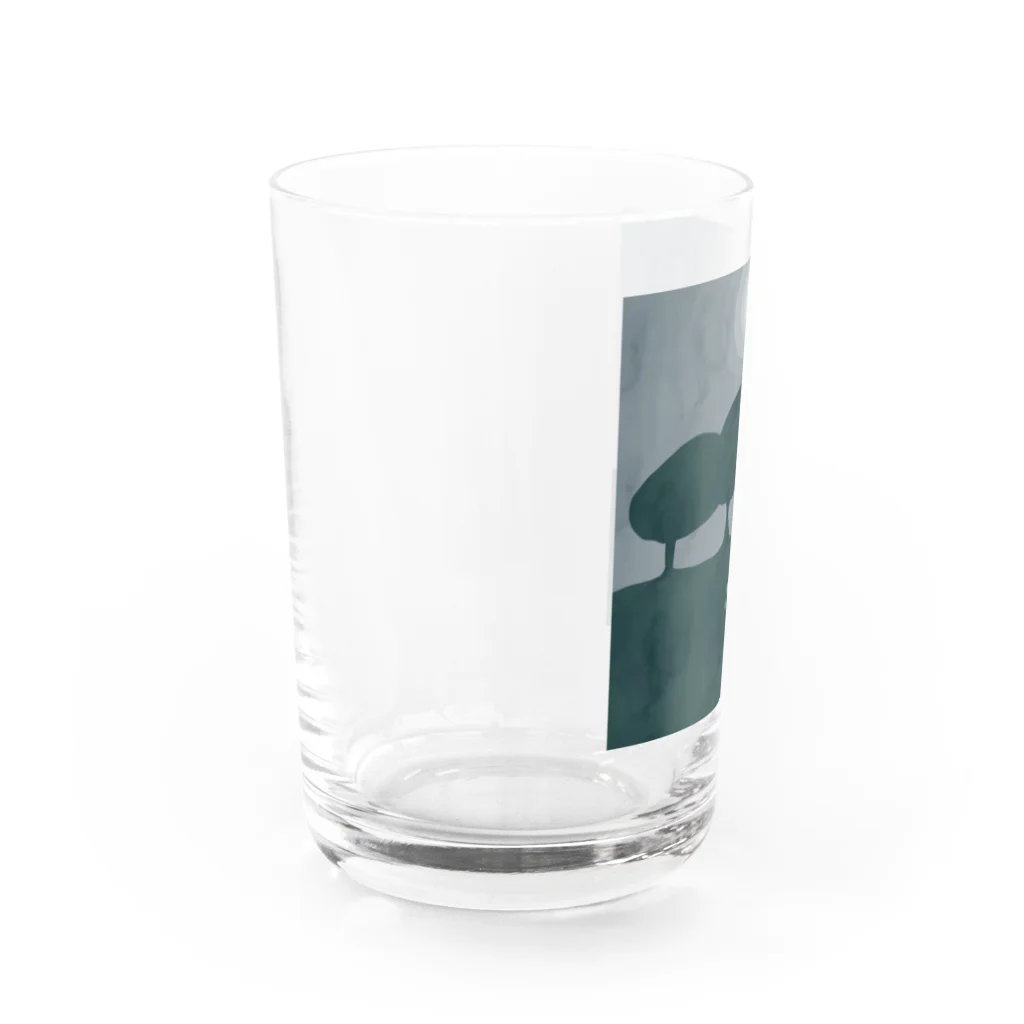 Omas Ladenの白いお馬 Water Glass :left