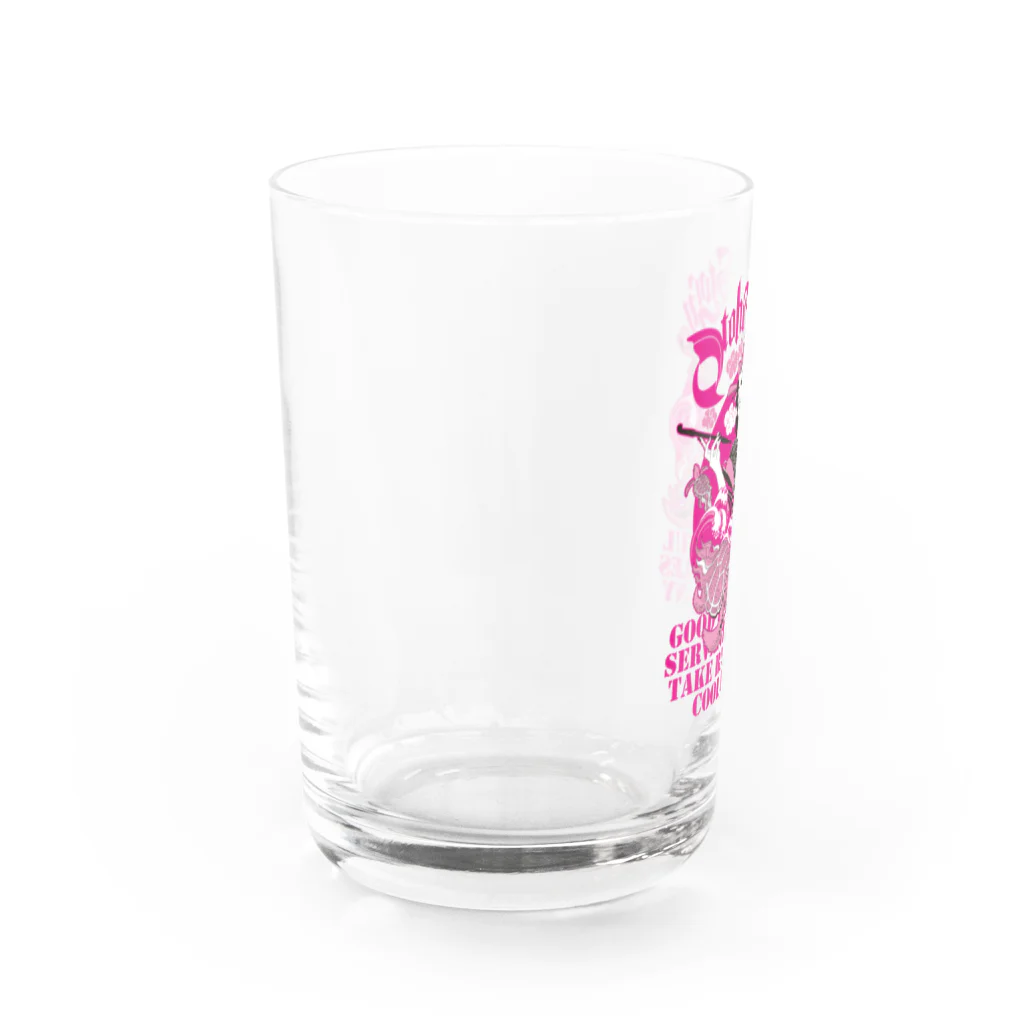 タカムラサキキリンの浦島太郎を手玉にとる乙姫 Water Glass :left