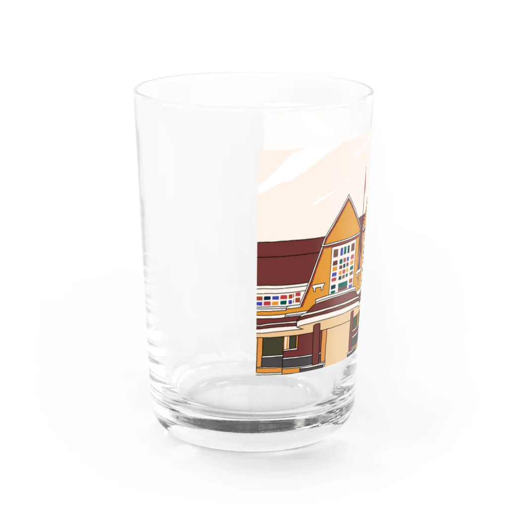 VIETSTAR★１０８のダラット駅 Water Glass :left