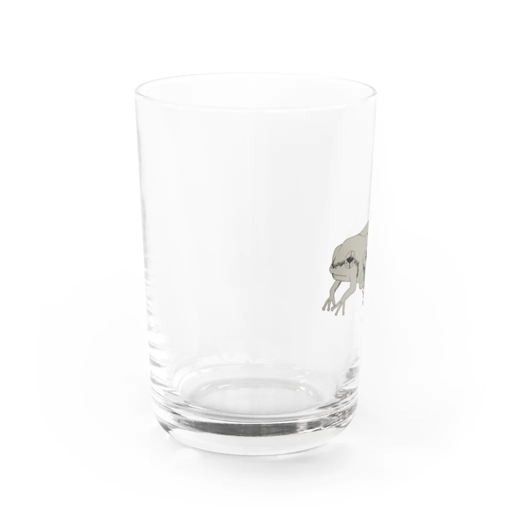 やきとりやさんのカエルたち Water Glass :left