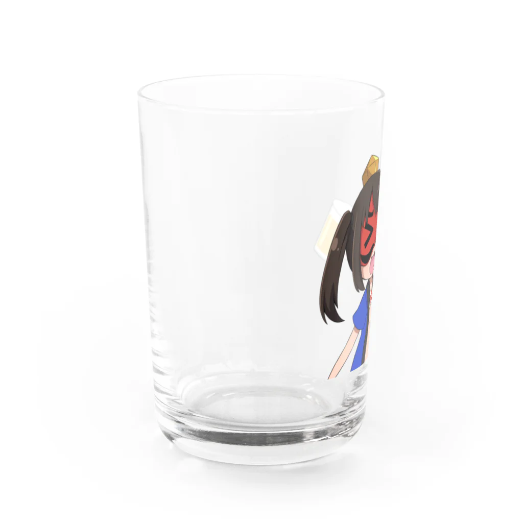 てんぐちんの酒クズ妖怪てんぐちん Water Glass :left