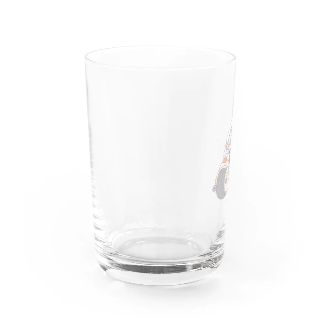 ぺんやま堂のバイク Water Glass :left