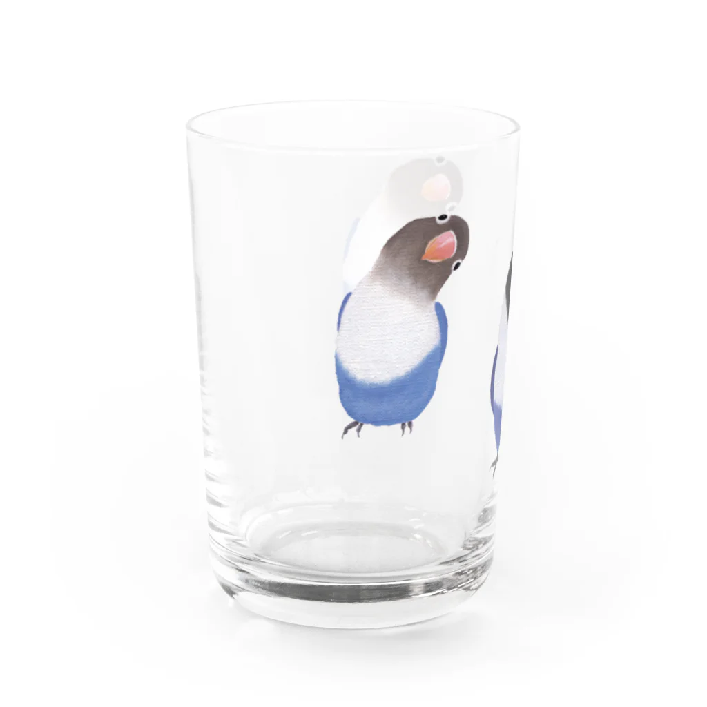 happybirdのとり二ティグラス Water Glass :left