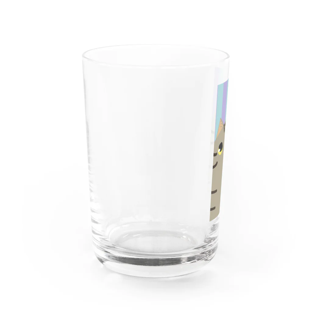 SHOP ベアたんのきじとらさん Water Glass :left