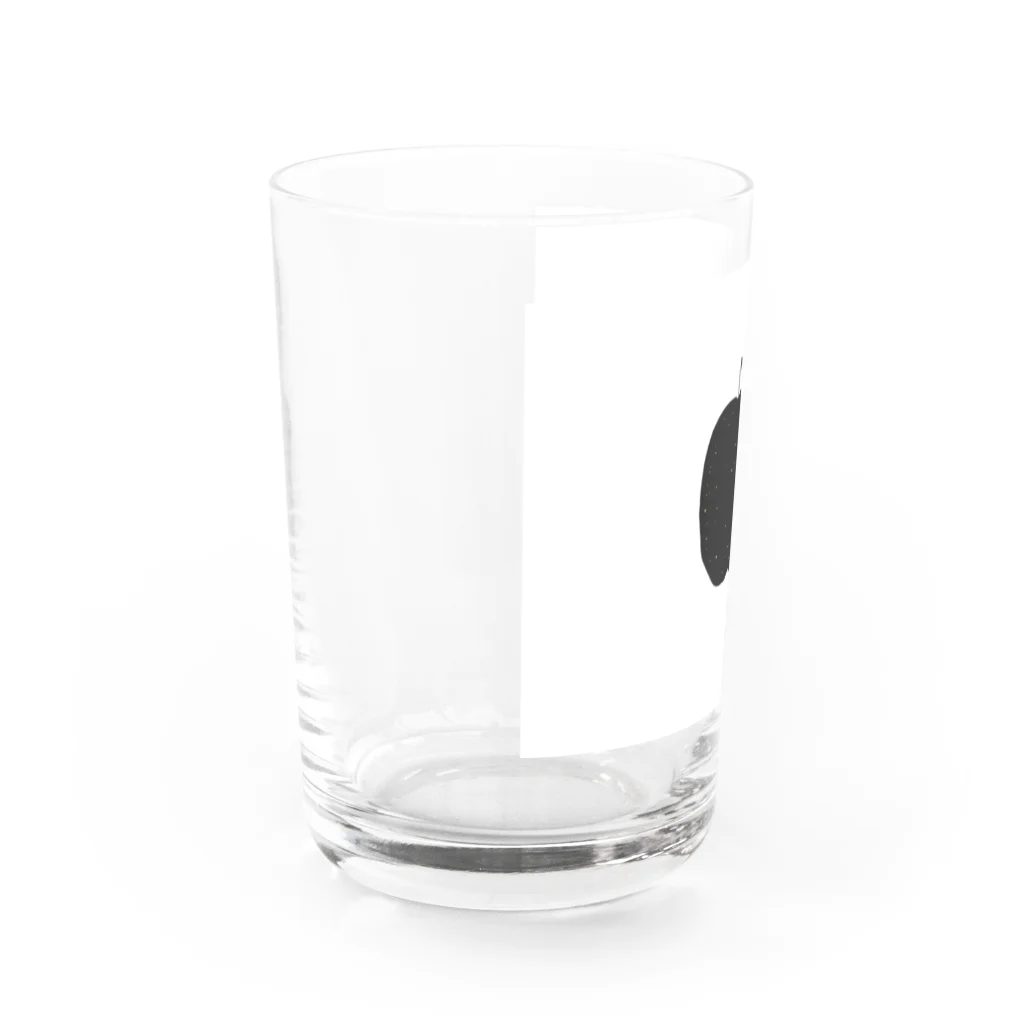 あまいものぶらっくあっぷる Water Glass :left