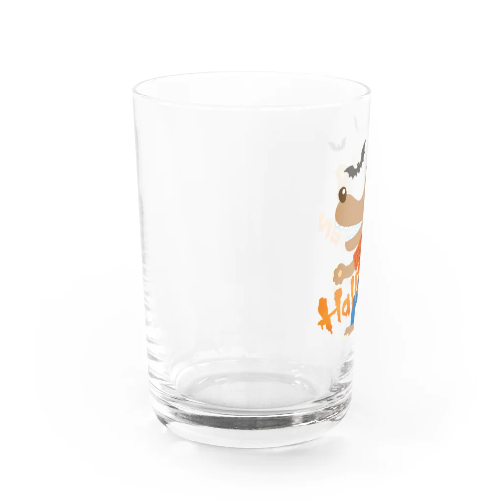 mincruのHALLOWEEN_オオカミ男 Water Glass :left
