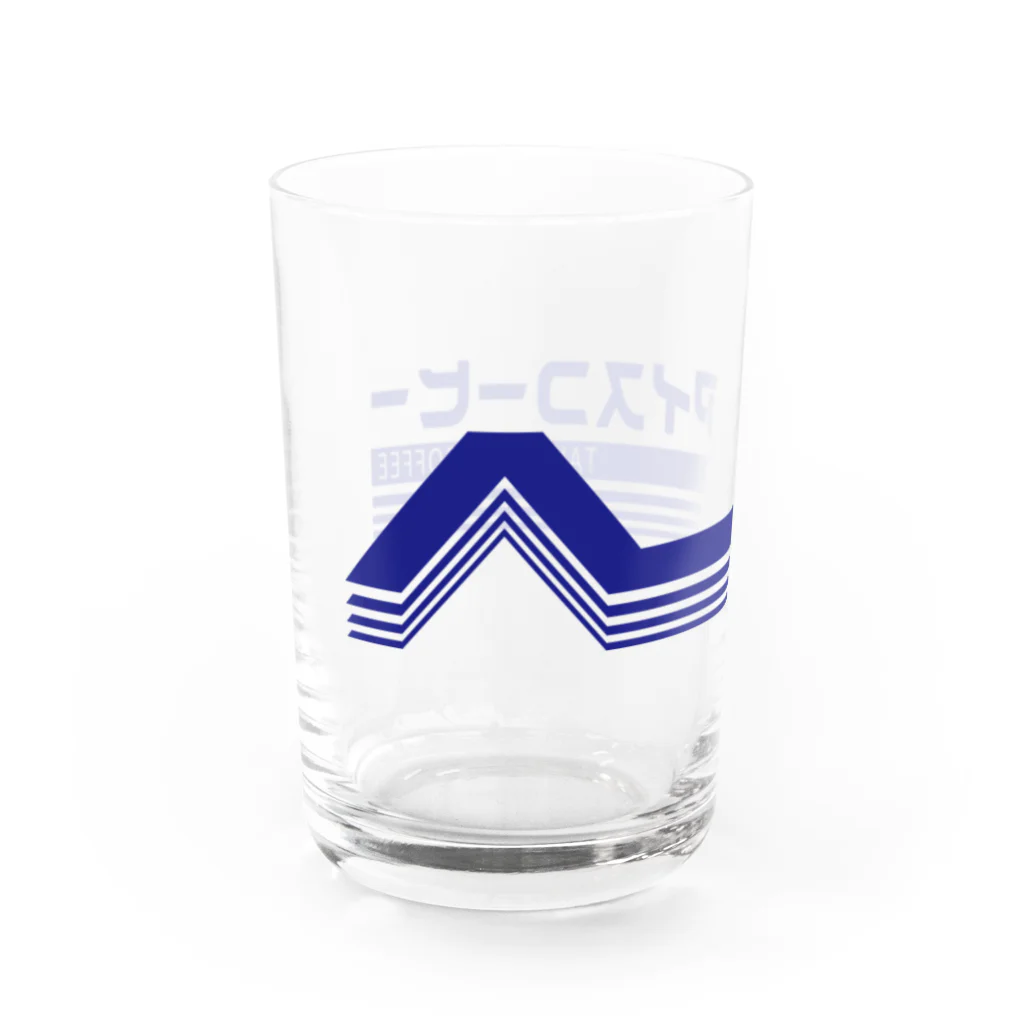 髙山珈琲デザイン部のレトロポップ アイスコーヒー Water Glass :left