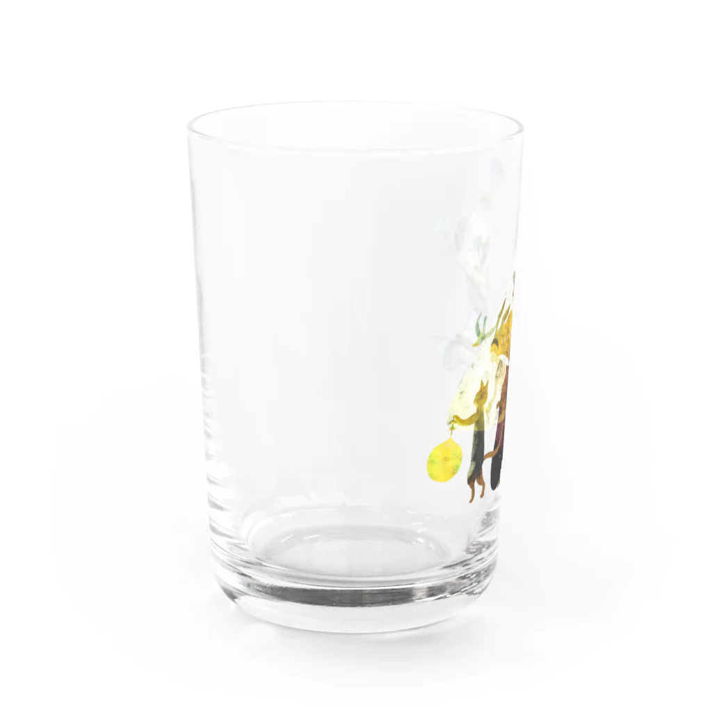 chirukapolkaの森へ Water Glass :left