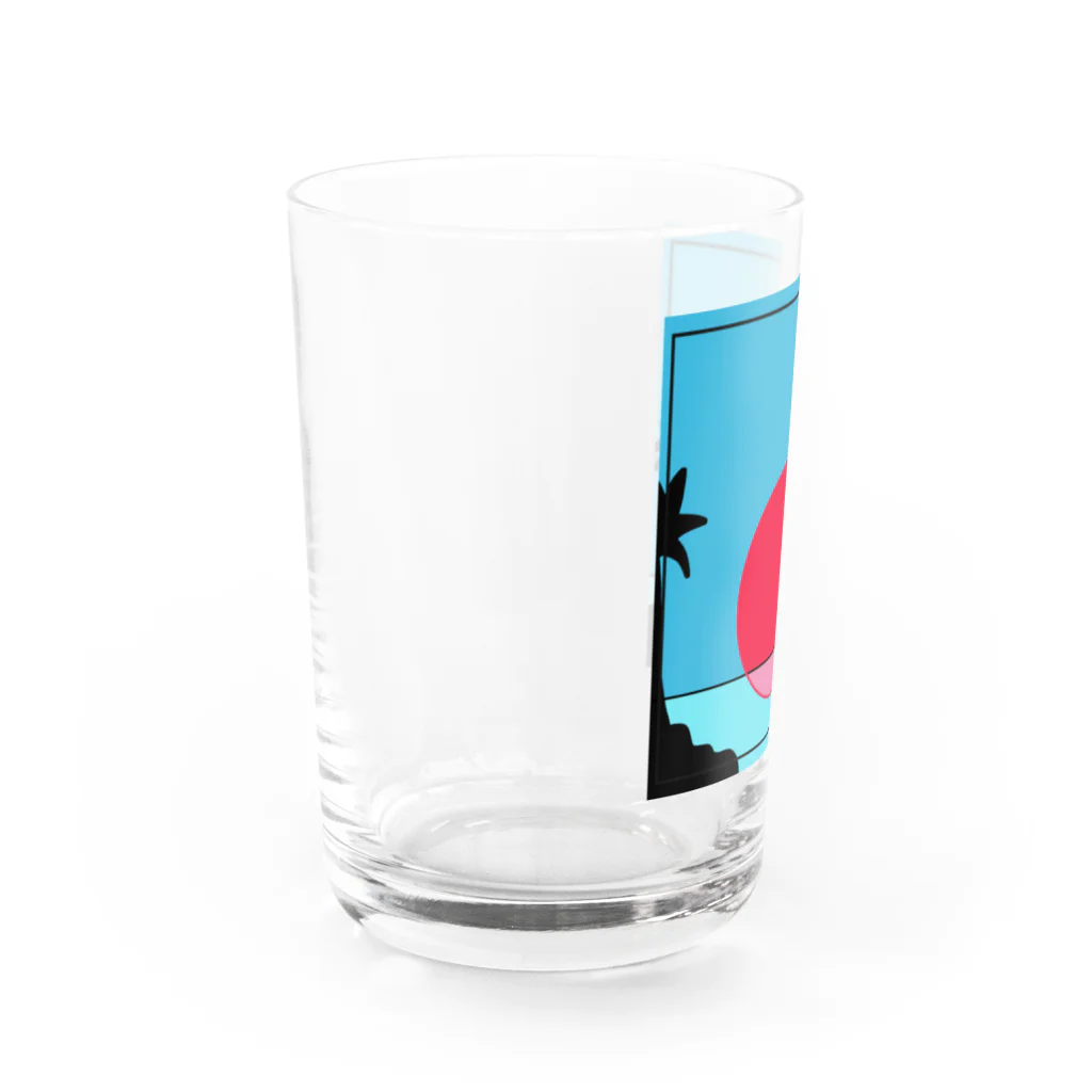 cardboardartzのsunrise Water Glass :left