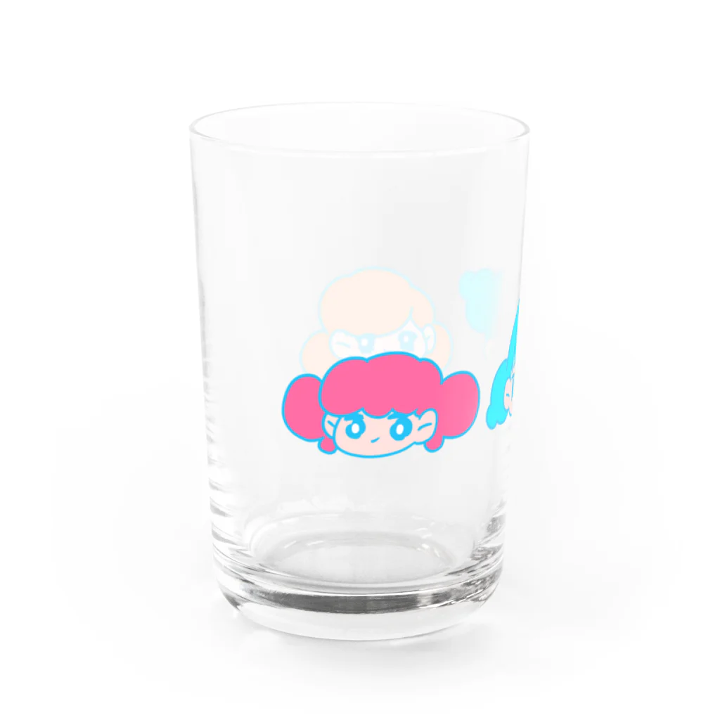 NEXT TIMEのキューティースリー＠pashiri Water Glass :left