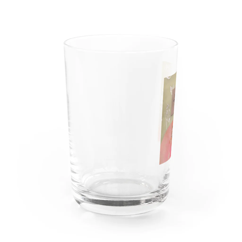 さとうほなつのお山(おいしい) Water Glass :left